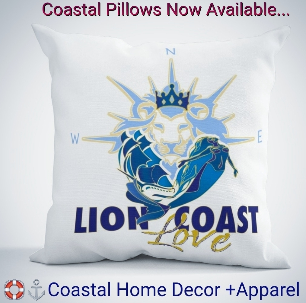 Lion Coast Love PIloows