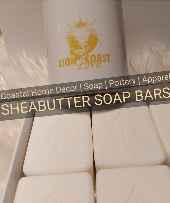 Shear butter soap bars